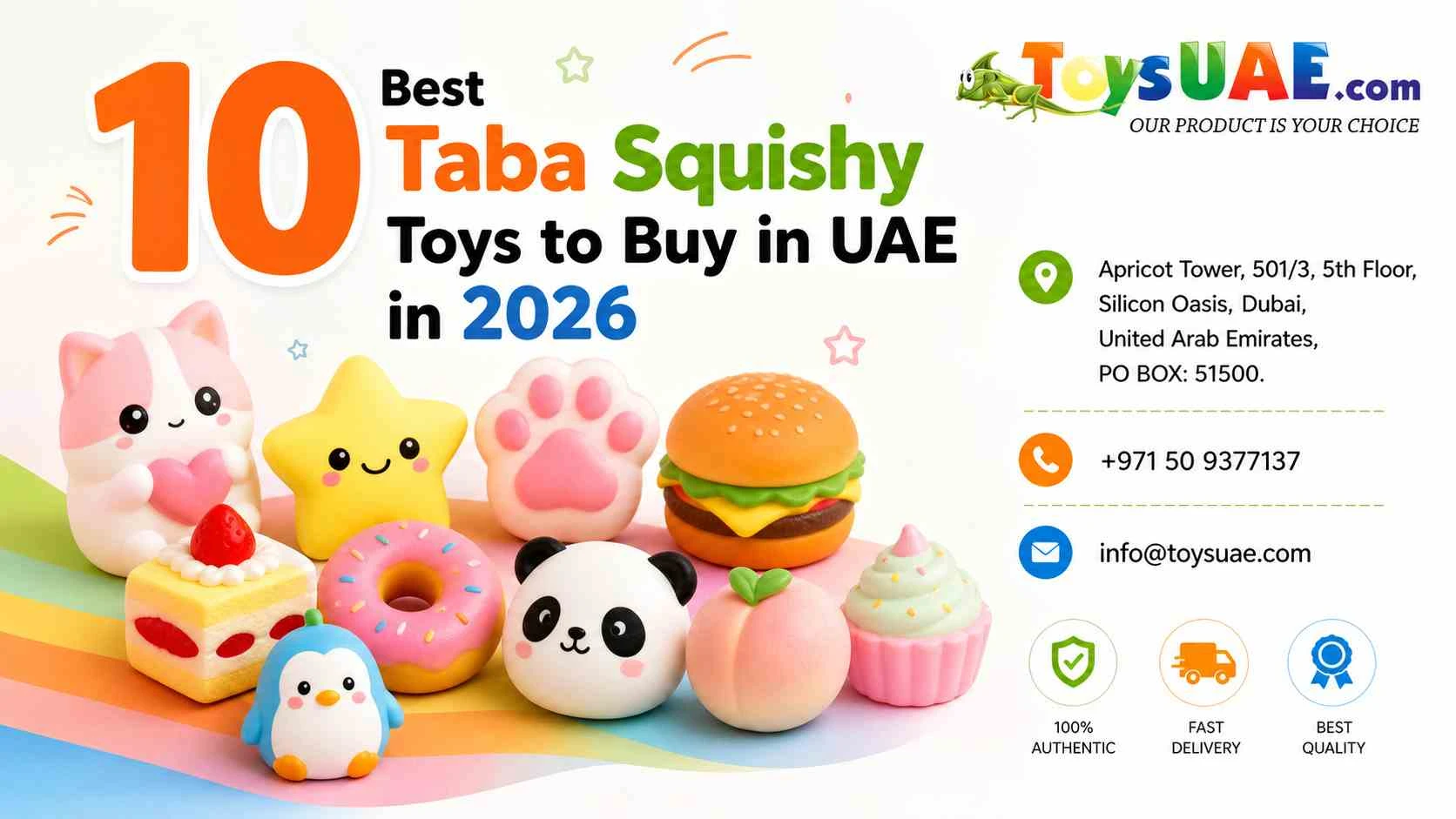 10 Best Taba Squishy Toys to Buy in UAE for 2026: Top Picks